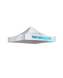1,5m Zeltdach individuell mit Ihrem Design bedrucken