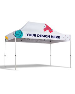 3x4,5m Zelt mit Ihrem Design bedrucken