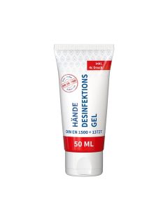 Hände-Desinfektionsgel (DIN EN 1500), 50 ml Tube