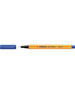 STABILO point 88 Mini Fineliner, blau