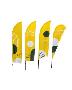 Beachflag M unterschiedliche Formen