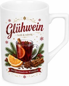 Glühweintasse klassik bedruckt