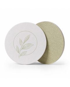 Tassenuntersetzer rund Ø 60 mm aus 350 g Graskarton