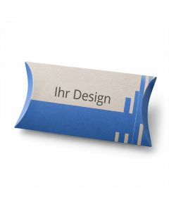 Kissenschachtel aus Graspapier