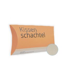 Kissenschachtel aus Graspapier