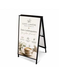 Kundenstopper doppelseitig