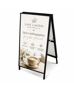 Kundenstopper doppelseitig