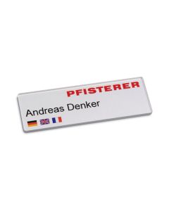 LaserContur | Comfort Namensschild
Format: 70x20 mm