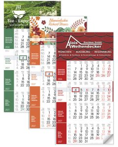 4-Monats-Einblockkalender Rainbow