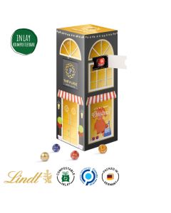 Lindt Tower-Adventskalender mit Lindor Mini-Kugeln (ab 112 Stück)