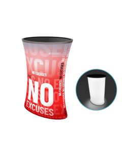 Oval LED Counter individuell bedrucken