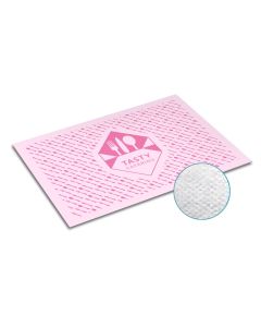 Tischsets aus farbigem Airlaid 40x31cm im Flexodruck 