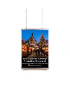 Posterleisten in verschiedenen Längen