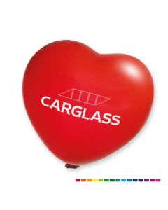 Riesenballons 90cm in Herzform als Riesenherzballon mit Logo bedrucken
