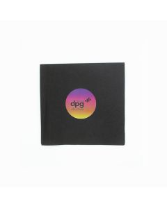 Express schwarze Servietten mit Verlauf im Digitaldruck