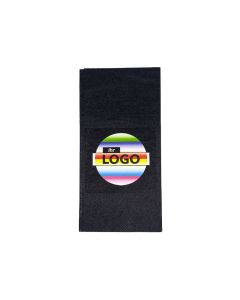 Express schwarze 1/8-Falz Servietten mit Verlauf im Digitaldruck