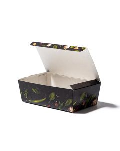 Snackbox im Format M in Kleinauflage bedrucken