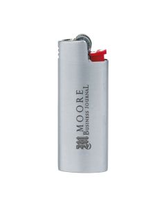 Graues BIC Feuerzeug gravieren Luxury Case
