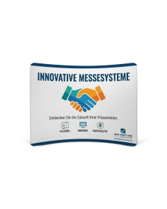 Textilwand C 3m mit Werbung bedrucken