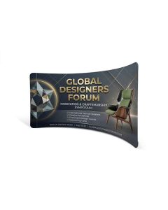 Textilwand C 5m mit Werbung bedrucken