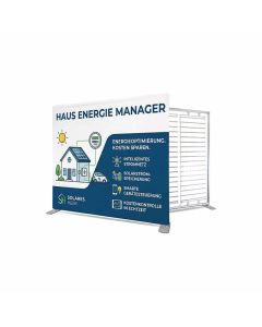 LED Textilwand 2,5m mit Werbung bedrucken 