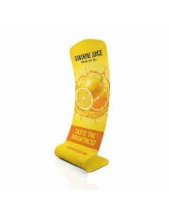Textilwand Snake mit Werbung bedrucken