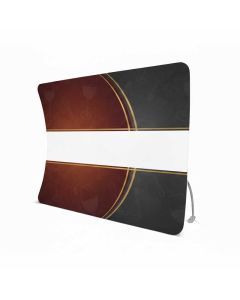 Textilwand U 3m mit Werbung bedrucken