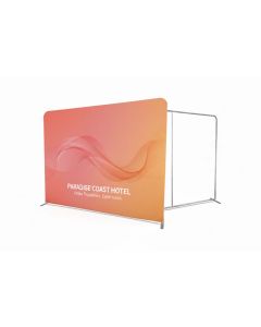 Textilwand 3m mit Werbung bedrucken