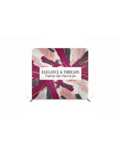 Textilwand 2,5m mit Werbung bedrucken