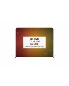 Textilwand 3m mit Werbung bedrucken