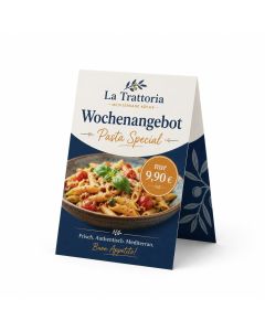 Tischaufsteller Din A6