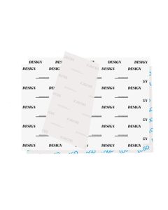Weißes Geschenkpapier mit Streudruck ab 90 x 60cm (ab 250 Stk.)