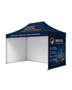 Aluminium Pavillion Zelt 3x4,5m bedruckbar