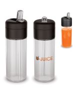 Trinkflasche Flow mit Trinkhalm 500 ml personalisieren