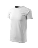 Herren T-Shirt Basic weiß Digitaldruck (ab 50 Stück)