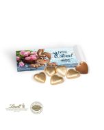 Lindt Schokoherzen in Präsentbox zu Ostern bedrucken (ab 100 Stück)