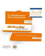 Grußkarte mit Schokoladentafel von Lindt Excellence bedrucken (ab 100 Stück)