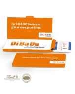 Lindt Excellence Grußkarte mit Schokoladentafel bedrucken (ab 100 Stück)