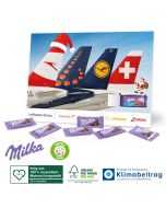 Milka Schokolade Tisch-Adventskalender (ab 100 Stück)