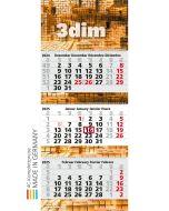 Mehrblock-Monatskalender Maxi Wire-O 3 Bestseller (ab 25 Stück)