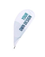 Beachflag Drop Fahnenstoff