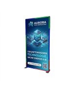LED Werbewand Neon SEG 100x200 beidseitig mit Werbung bedrucken