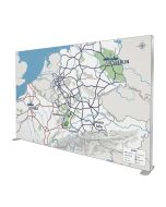 LED Werbewand Iluma SEG 300x200 beidseitig mit Werbung bedrucken 