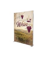 LED Werbewand Iluma SEG 200x250 beidseitig mit Werbung bedrucken