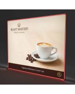 LED Werbewand Neon SEG 300x250 beidseitig mit Werbung bedrucken