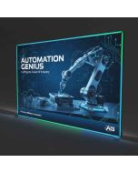 LED Werbewand Neon SEG 300x200 beidseitig mit Werbung bedrucken