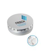Runde Click-Blechdose Classic 53 mm mit Minties individuell bedruckt (ab 50 Stück)