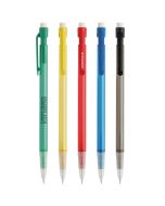 Druckbleistift in fünf unterschiedlichen Farben individuell bedrucken lassen.