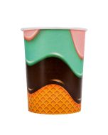 Eisbecher 500ml Ø90mm bedrucken (ab 50 Stück)