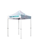 Express 1,5x1,5m Budget Promotionzelt individuell mit Logo bedrucken